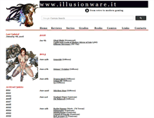 Tablet Screenshot of illusionware.it